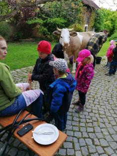 Školní exkurze na farmu Moulisových