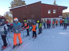 2. den, Železná Ruda - lyžařský výcvikový kurz