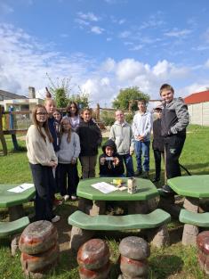 Co se skrývá na  školní zahradě? 